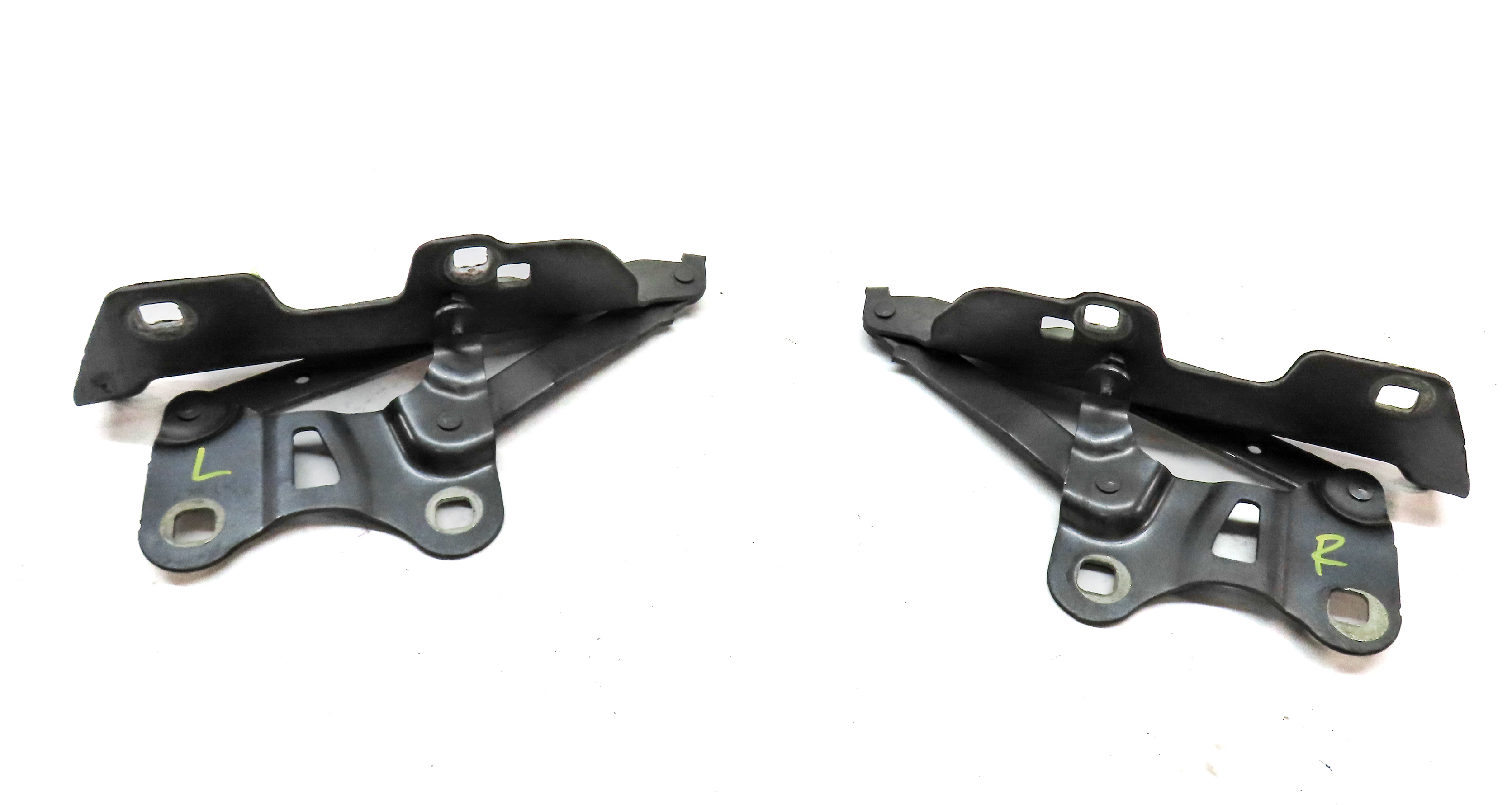 2013-2022 RANGE ROVER SPORT (L405 L494) LEFT & RIGHT HOOD HINGE SET (GRAY) — exact item pictured